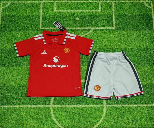 Manchester United 26/27 home kids jersey