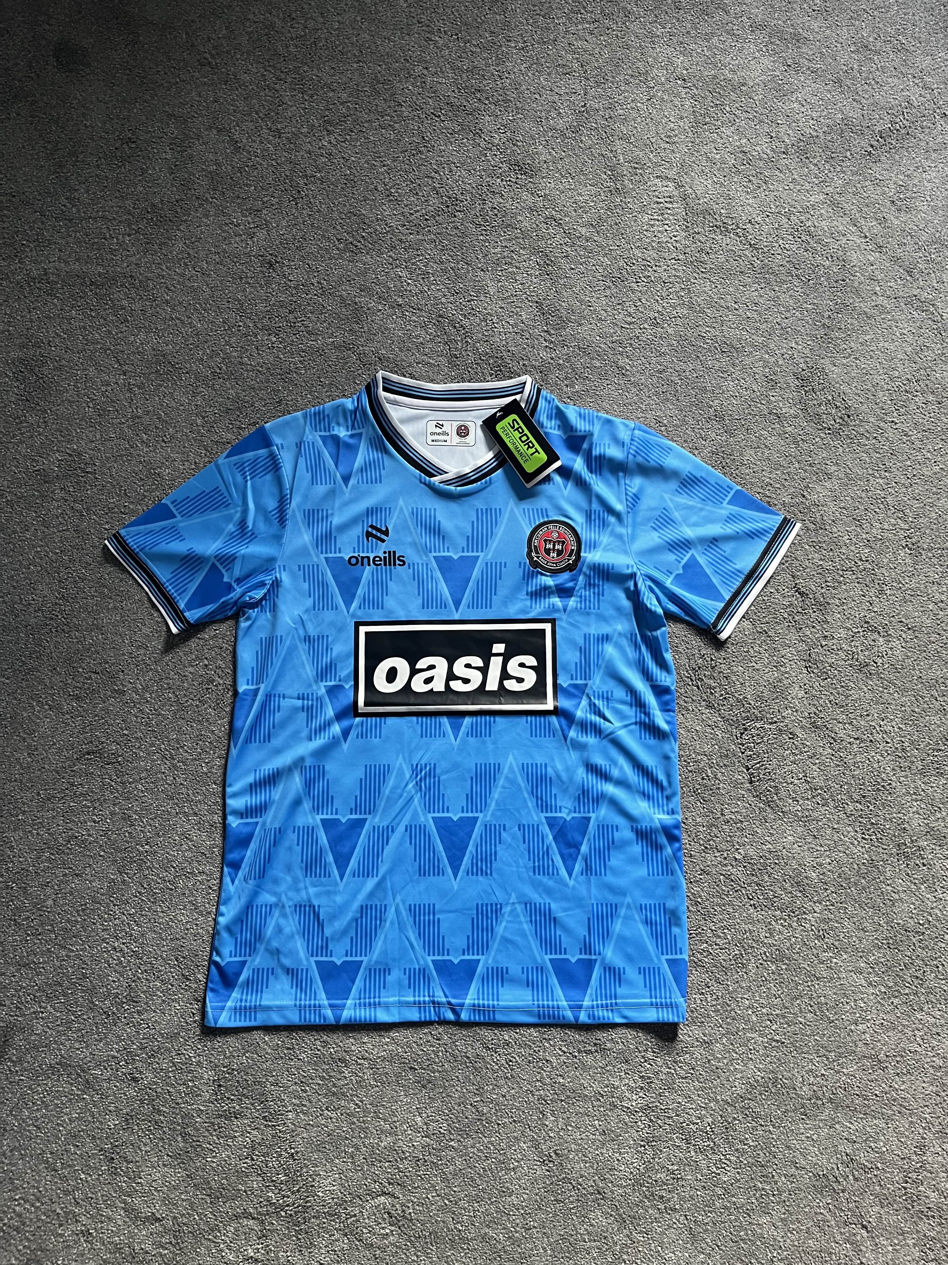 Bohemians Oasis sponsor special edition jersey