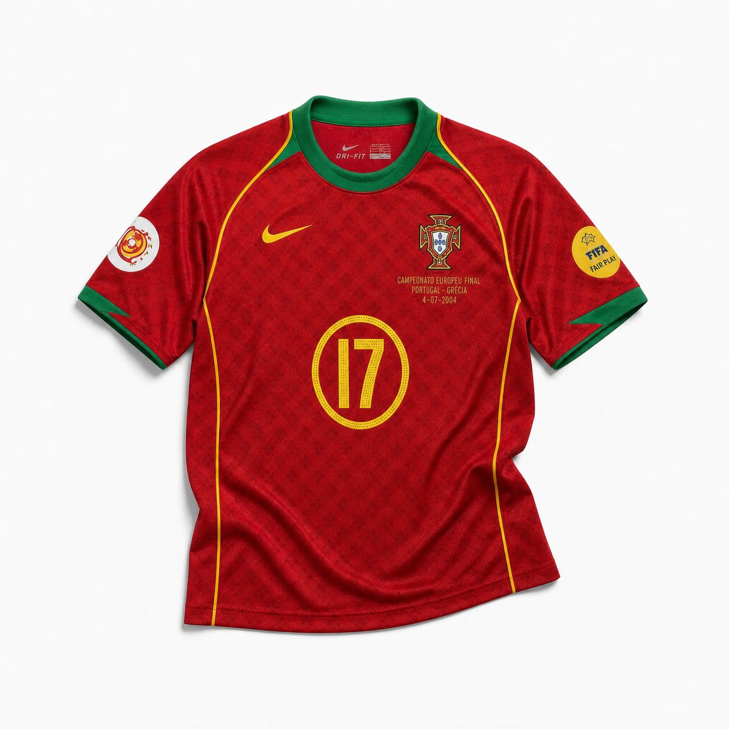 Portugal 2004 Euros Final Jersey